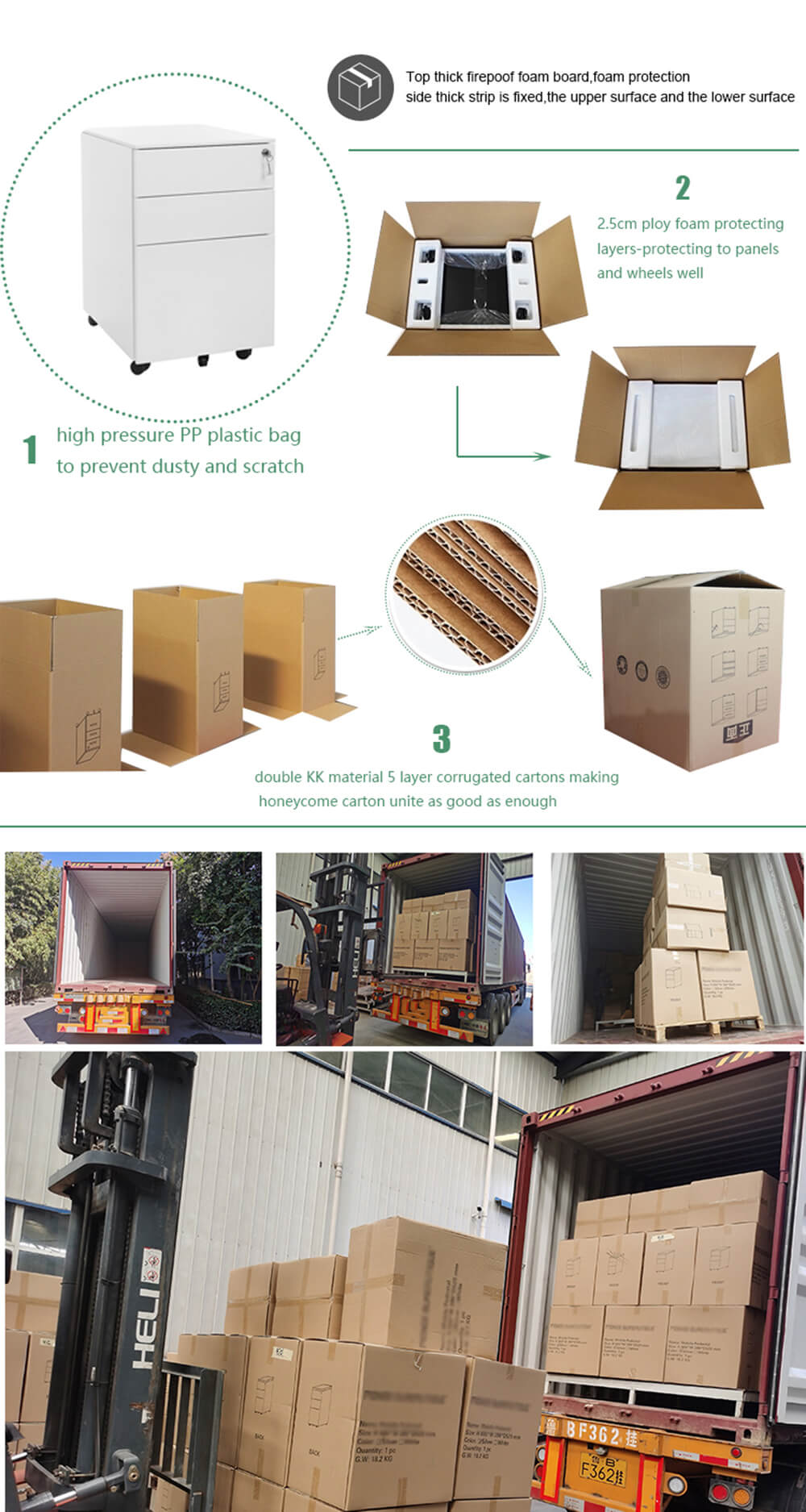 3 drawer mobile pedestal (2)