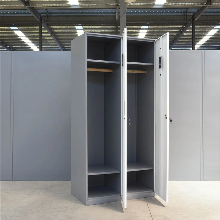 Hlau 2 Qhov Rooj Wardrobe