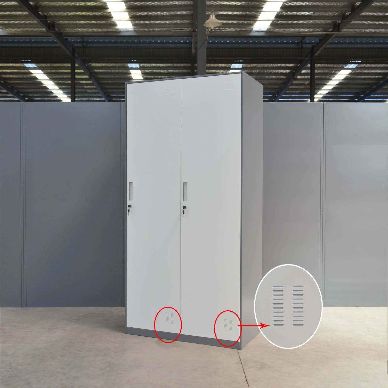 Metal 2 Door Wardrobe 3 Metal 2 Door Wardrobe 3