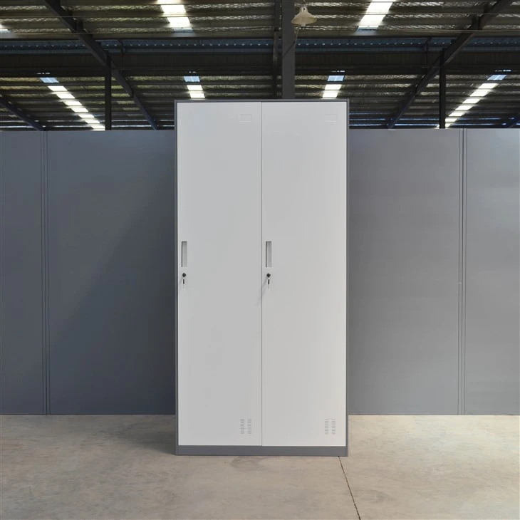 Metal 2 Door Wardrobe
