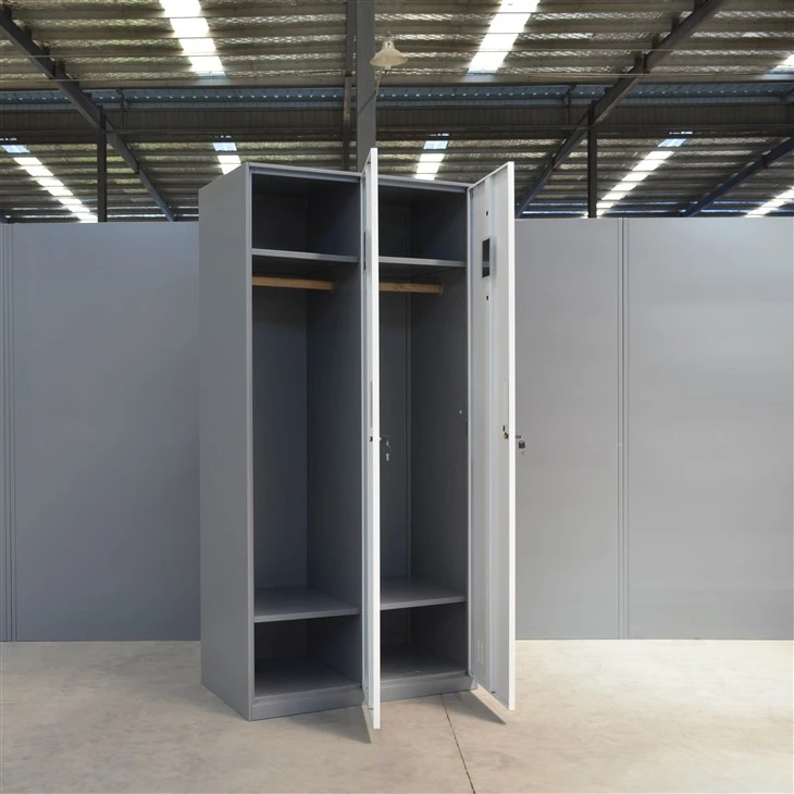 Metal 2 Door Wardrobe